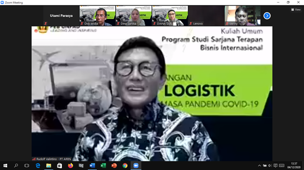 Kuliah Umum bersama M. Rudolf Valintino