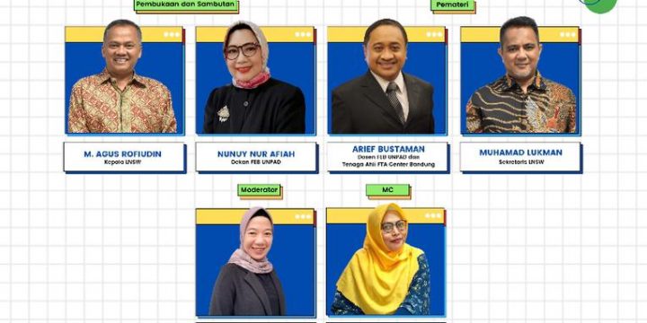 Webinar : Peningkatan Daya Saing Nasional Melalui Penerapan Sistem Elektronik di Bidang Ekspor, Impor dan Logistik